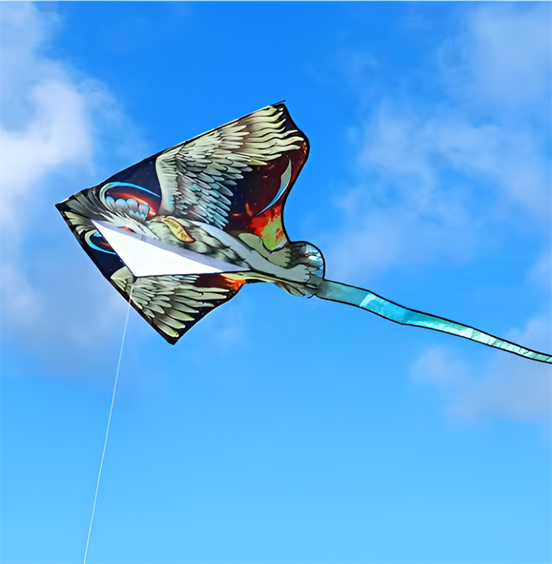 Free shipping 2023 new Weifang bird lion god beast size kite children breeze easy to fly handheld line roulette adult special