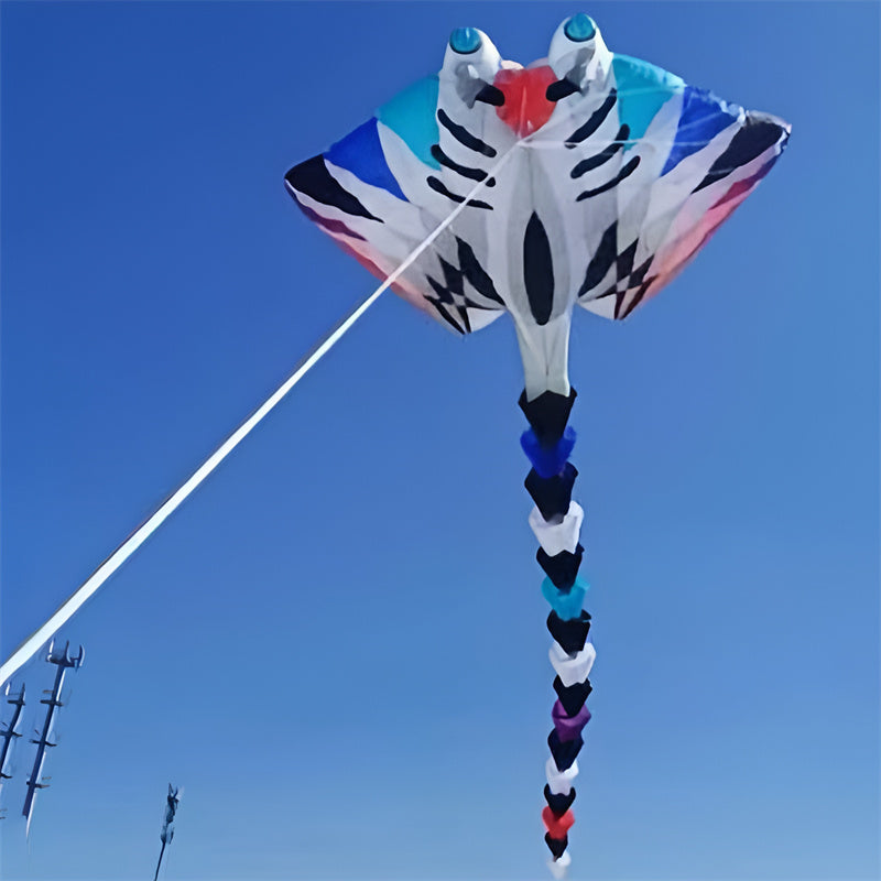 free shipping large kite flying 15m ray fish kite for adults kite devil fish folding kite buggy flynova pro snake kite winder