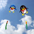 free shipping penguin kite flying soft kite weifang kite factory string walk in sky wind sock parachute kite prince kite sell