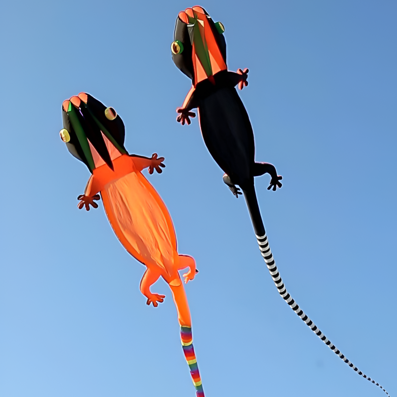 free shipping large soft kite 14m gecko kite line animated kites flying bird inflatable kite Outdoor game profession kite eaglas