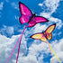 free shipping new butterfly kite flying toys for children kites and rays and lines wind kites line reel volantines Parachute
