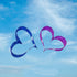 Free Shipping 3d kites heart kites flying nylon kites  factory