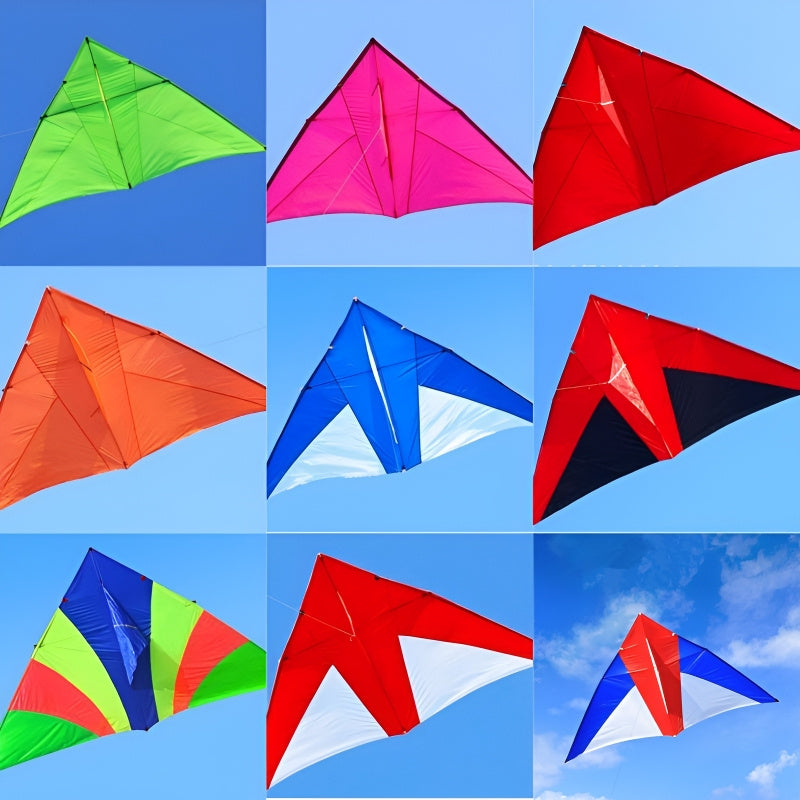 free shipping real parachute kite flying breeze kite for adults kites cerf volant kevlar line paraglider ripstop delta kites