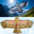 free shipping 10pcs/lot eagle kite wholesale factory weifang kite ripstop nylon fabric flying bird kites for adults professional