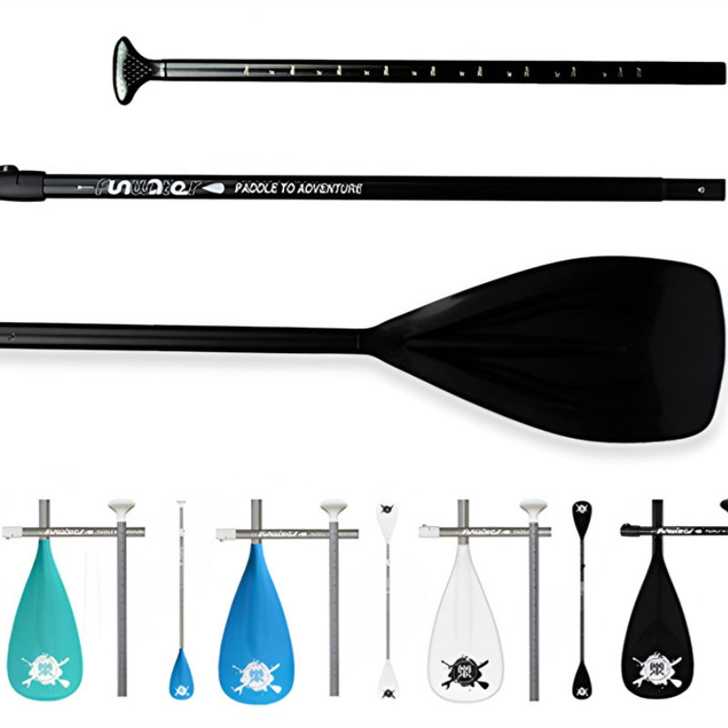 Free Shipping 210cm SUP surfboard paddle aluminum alloy double head slurry Retractable and removable slurry water sports