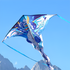 2023 new Weifang net red ice dragon size kite children breeze easy to fly handheld line roulette adult special