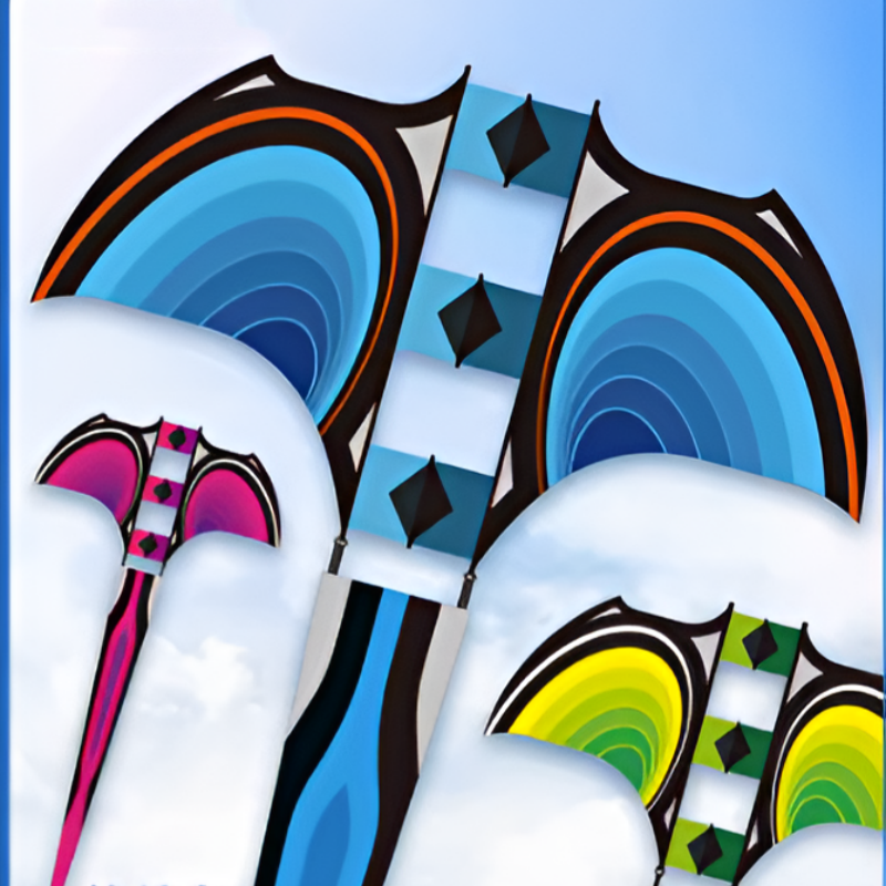 Free shipping 2023 New Weifang Terminator Size Kite Children Breeze Easy Fly Handheld Line Roulette Adults Only