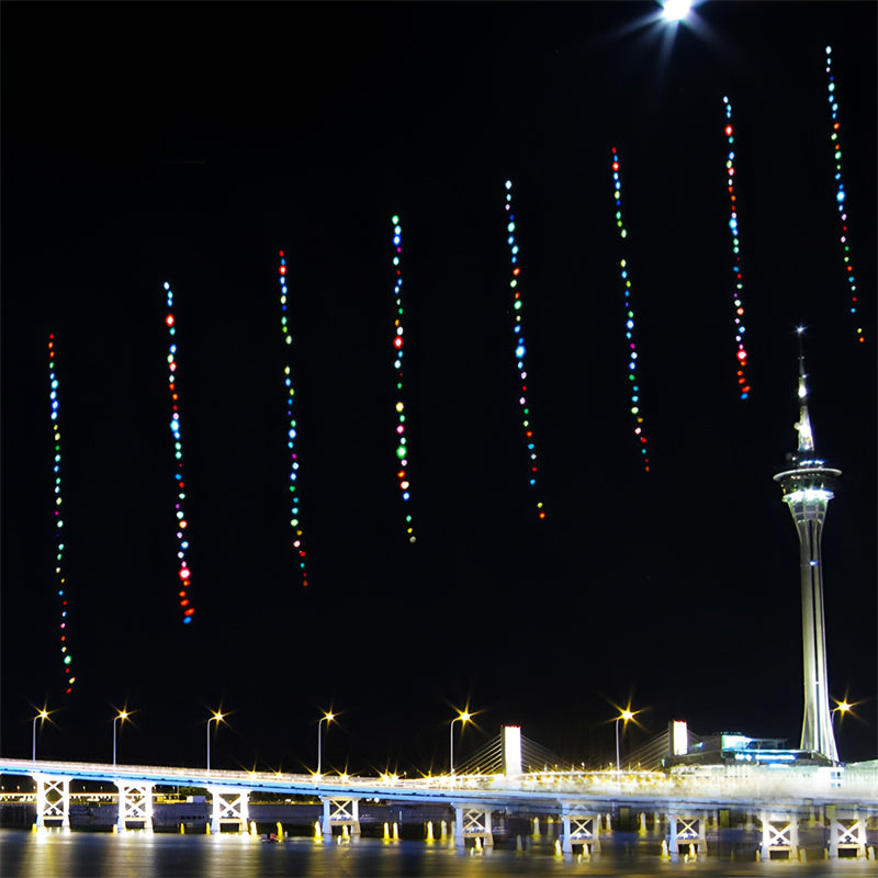 free shipping 10m led lamp 5m led kite string line flying outdoor toy kite surfing paragliding kite reel winder parachute