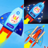 Free shipping Weifang kite children cartoon small rocket kite airplane kite adult kite 2023 new breeze easy to fly