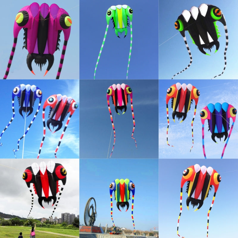 free shipping trilobites kite factory weifang big kite for adults soft kites inflatable kites octopus kite ikite jellyfish kites