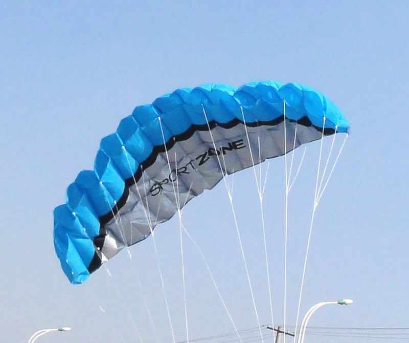 free shipping dual Line Stunt flying power Kite rainbow large soft kites for adults kitesurfing factory outdoor toys kite reel