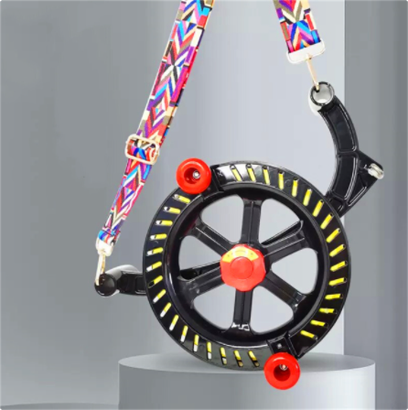 free shipping abs kite reel for adults Electric shocker shocker parplan flyingbear rainbow high inflatable show kites flying toy