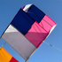 Free Shipping Traditional 3D Box Kite 85cm*30cm For Kids Easy to Fly Fun Toys Sports Outdoor Adults Beginners With Handle & 100m Line
