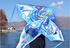 2023 new Weifang net red ice dragon size kite children breeze easy to fly handheld line roulette adult special