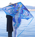 2023 new Weifang net red ice dragon size kite children breeze easy to fly handheld line roulette adult special