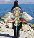 Free shipping 2023 new Weifang bird lion god beast size kite children breeze easy to fly handheld line roulette adult special
