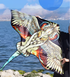 Free shipping 2023 new Weifang bird lion god beast size kite children breeze easy to fly handheld line roulette adult special