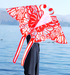 Free shipping 2023 new Weifang net red butterfly size kites for children breeze easy to fly handheld line roulette adults only