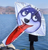 Free shipping 2023 new Weifang net red dog large and small kites for children breeze easy to fly handheld line roulette wheel for adults