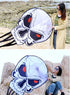 Free shipping 2023 new Weifang net red skull size kite children breeze easy to fly handheld line roulette adult special