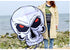 Free shipping 2023 new Weifang net red skull size kite children breeze easy to fly handheld line roulette adult special