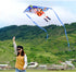 Free shipping 2023 new Weifang net red soldiers white horse size kite children breeze easy to fly handheld line roulette adult special
