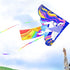 Free shipping 2023 new Weifang net red soldiers white horse size kite children breeze easy to fly handheld line roulette adult special