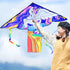 Free shipping 2023 new Weifang net red soldiers white horse size kite children breeze easy to fly handheld line roulette adult special