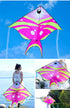 Free shipping 2023 new Weifang net red fish swallow size kite children breeze easy to fly handheld line roulette adult special