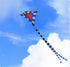 Free shipping 2023 new Weifang diamond-shaped kite children cartoon colorful gingham kite adult large personalized long-tailed kite line