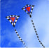 Free shipping 2023 new Weifang diamond-shaped kite children cartoon colorful gingham kite adult large personalized long-tailed kite line