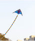 Free shipping 2023 new Weifang net red long tail size kite children breeze easy to fly handheld line roulette adult special
