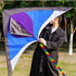 Free shipping 2023 new Weifang net red long tail size kite children breeze easy to fly handheld line roulette adult special
