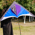 Free shipping 2023 new Weifang net red long tail size kite children breeze easy to fly handheld line roulette adult special