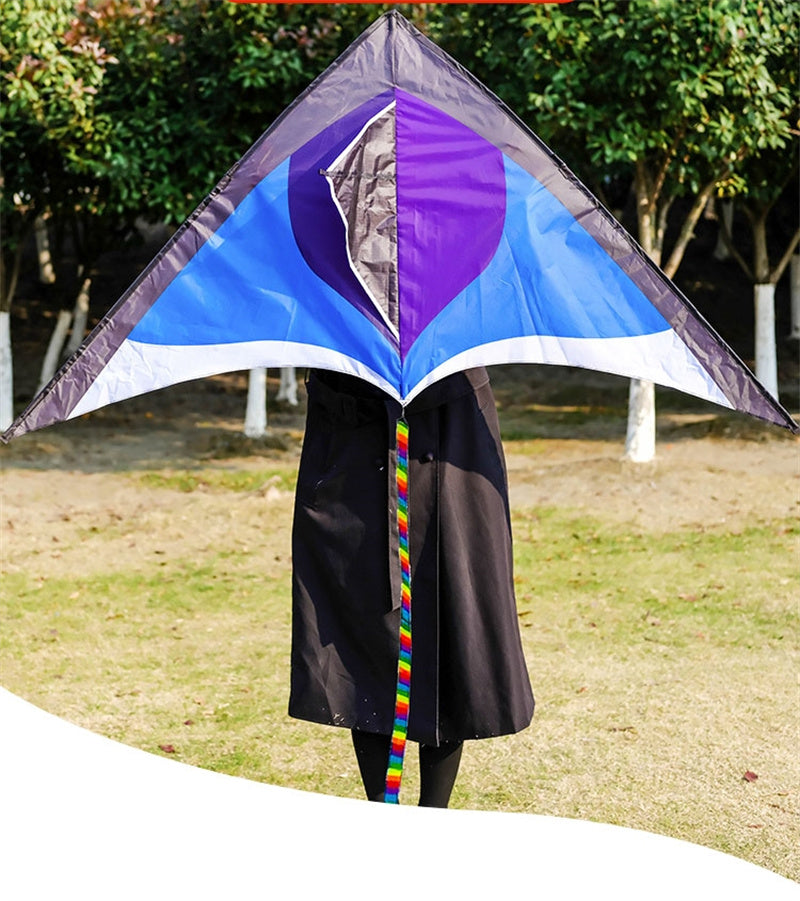 Free shipping 2023 new Weifang net red long tail size kite children breeze easy to fly handheld line roulette adult special