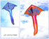 Free shipping 2023 new Weifang flying saucer boat large and small kites for children breeze easy to fly handheld line roulette adult special