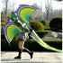 Free shipping 2023 New Weifang Terminator Size Kite Children Breeze Easy Fly Handheld Line Roulette Adults Only
