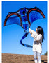 Free shipping 2023 New Weifang Terminator Size Kite Children Breeze Easy Fly Handheld Line Roulette Adults Only