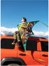 Free shipping 2023 new Weifang net red tiger size kite children breeze easy to fly handheld line roulette adult special