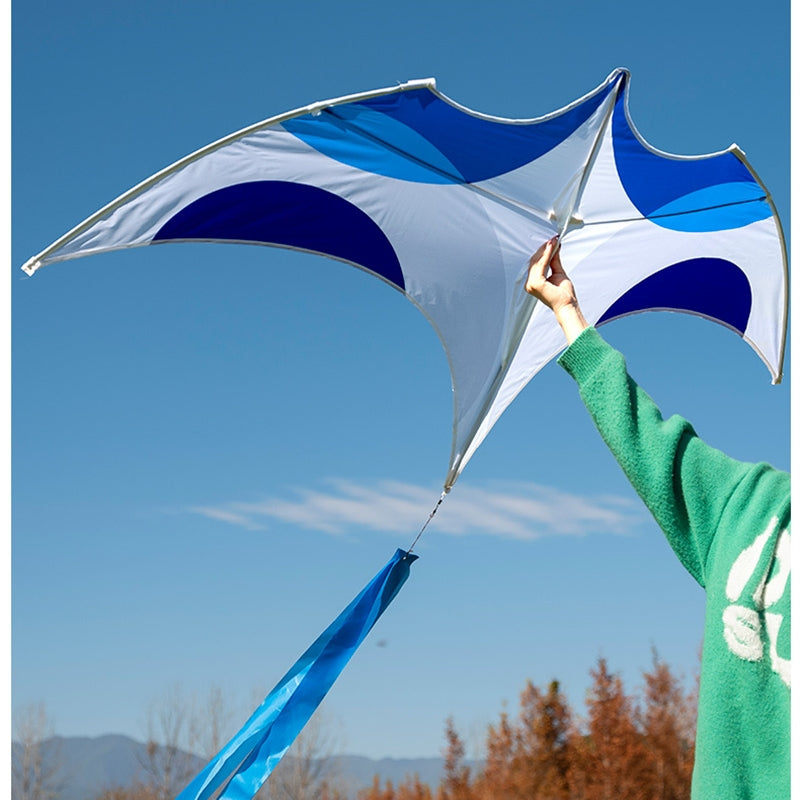 Free shipping 2023 new Weifang net red flying eagle size kite children breeze easy to fly hand-held line roulette adult special