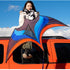 Free shipping 2023 new Weifang net red flying eagle size kite children breeze easy to fly hand-held line roulette adult special