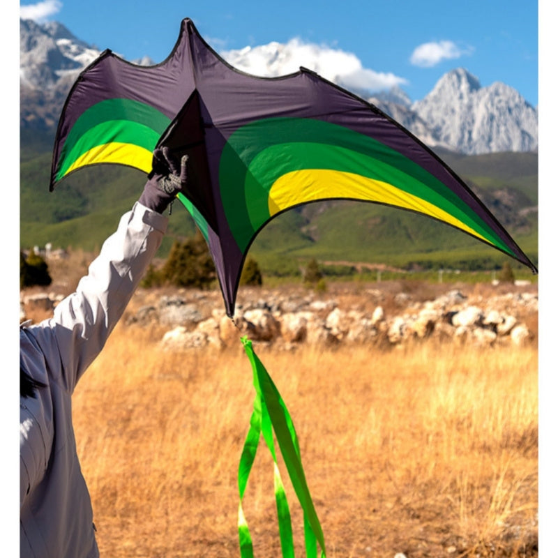 Free shipping 2023 new Weifang net red flying eagle size kite children breeze easy to fly hand-held line roulette adult special