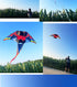 Free shipping 2023 new large glider kites adult special breeze easy to fly long tail high-grade net red wholesale resin bar