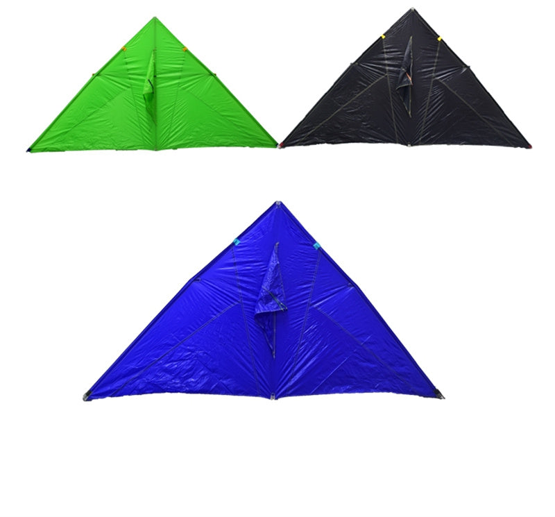 Free shipping 2023 new Wang foreign-accented Weifang kite large triangle umbrella cloth carbon rod adult breeze good flying beginner