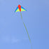 Free shipping 2023 new Wang foreign-accented Weifang kite large triangle umbrella cloth carbon rod adult breeze good flying beginner