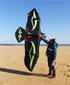 Free shipping 2023 New Weifang 3.6 meters umbrella cloth large black eagle eagle spread wings front spreader bar large steel eagle large kites