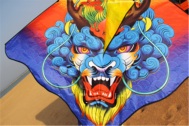 Free shipping 2023 New Weifang Flying Dragon in Heaven Chinese Dragon National Tide 100 meters anti-gale large adult long-tailed snake-tailed kite