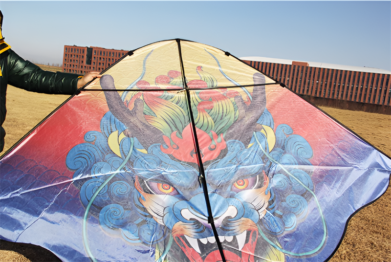 Free shipping 2023 New Weifang Flying Dragon in Heaven Chinese Dragon National Tide 100 meters anti-gale large adult long-tailed snake-tailed kite