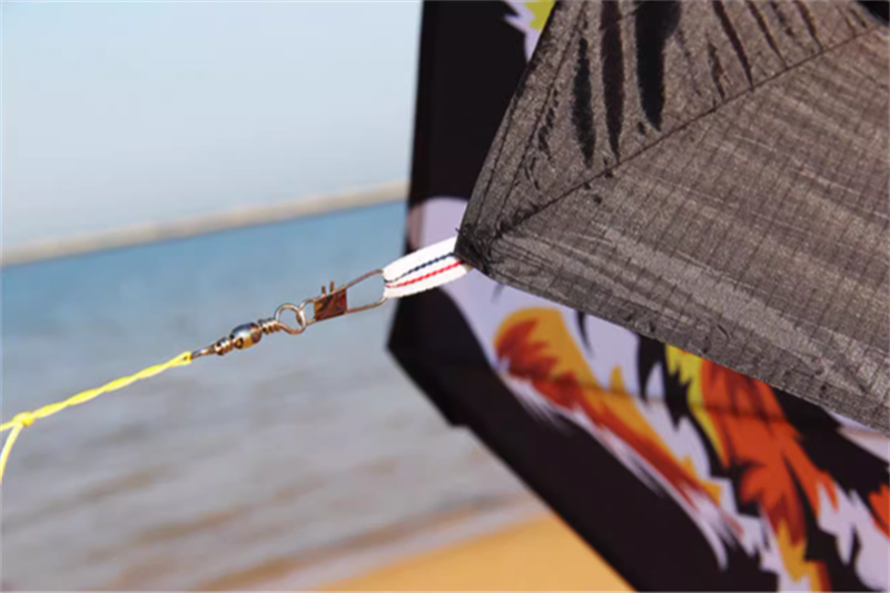 Free shipping 2023 new bull air rushing sky bull head tiger head gossip large adult long tail kite line wheel anti-gale good flying