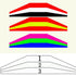 Free shipping 2023 new 544 soft parachute cloth glider kite adults special anti-gale plucking anti-gale carbon rod resin